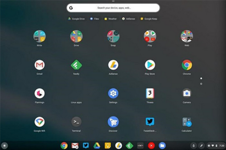 谷歌操作系统Chrome OS截图