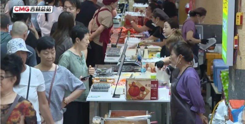 吉林早市图鉴丨延吉水上市场：品美食 购特产 寻味边城烟火