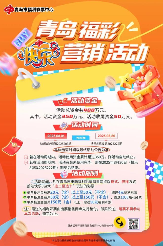 高温挡不住！快乐8活动燃值拉满！30万元选九中九大奖来添彩