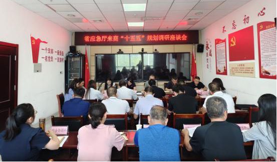 陕西省应急厅来商开展“十五五”应急管理规划调研座谈
