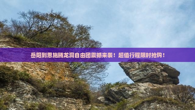 岳阳到恩施腾龙洞自由团